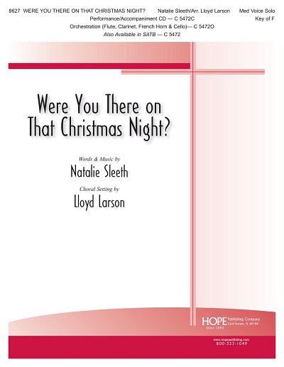 N. Sleeth: Were You There on That Christmas Night?, GesM