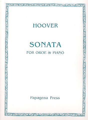 K. Hoover: Sonata for Oboe and Piano