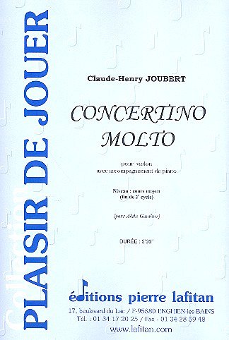 Concertino Molto, VlKlav (KlavpaSt)