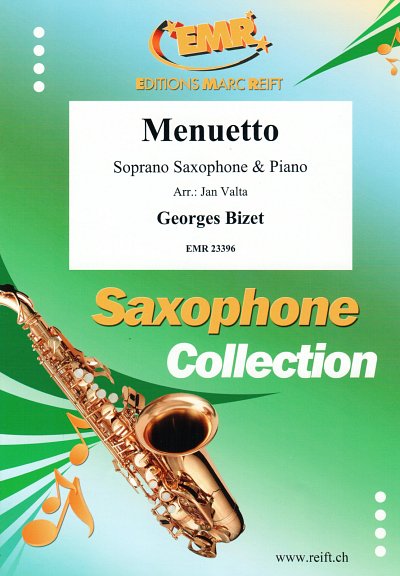 G. Bizet: Menuetto, SsaxKlav