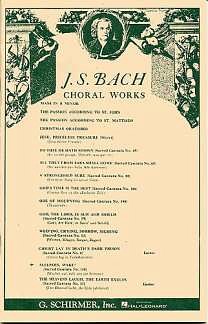 J.S. Bach: Cantata No. 140: Wachet auf, GchKlav (Chpa)