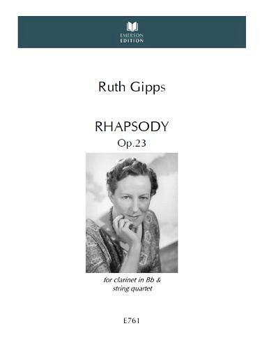 R. Gipps: Rhapsody In Eb Major Op. 23 (Pa+St)