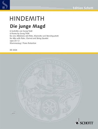 P. Hindemith: Die junge Magd op. 23/2  (KASt)