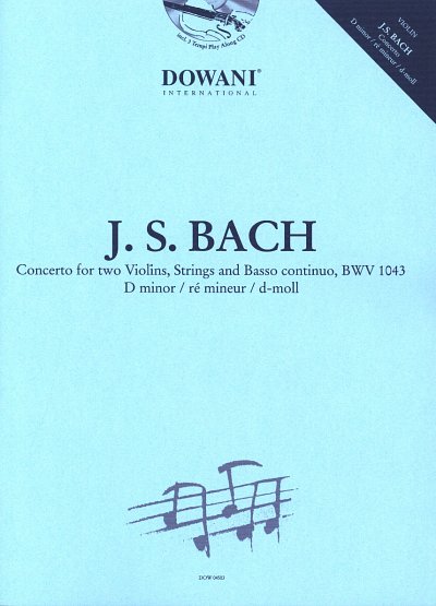 J.S. Bach: Konzert d-moll BWV 1043, 2VlStrBC (+2CDs)