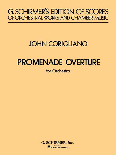 J. Corigliano: Promenade Overture, Sinfo (Part.)
