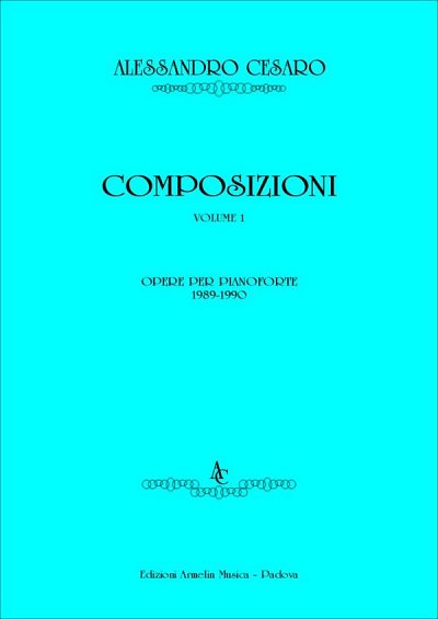Composizioni, Vol. 1, Klav