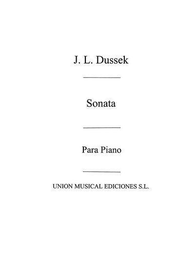 Sonata Op.9 No.1