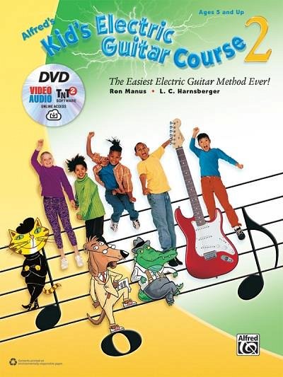 R. Manus: Kid's Electric Guitar Course 2, E-Git (+DVD)