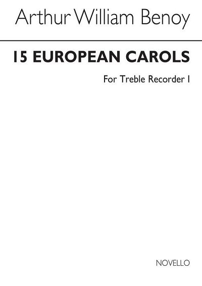 15 European Carols (Treble Recorder 1 Part) (Bu)
