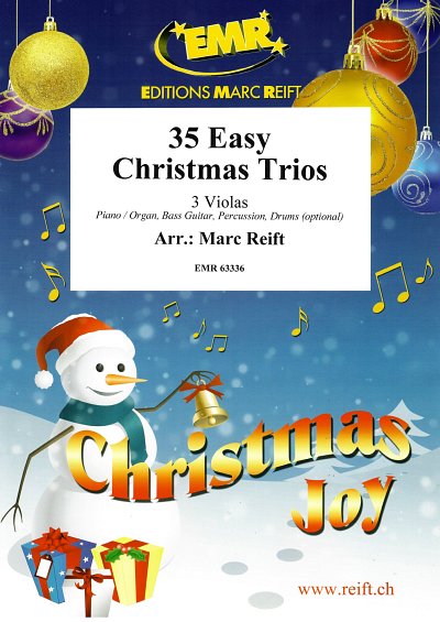 M. Reift: 35 Easy Christmas Trios, 3Vle