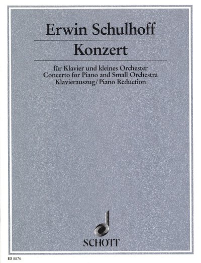 E. Schulhoff: Konzert op. 43  (KA)