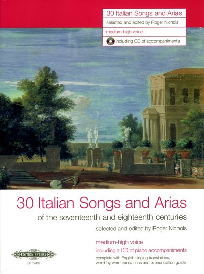 R. Nichols: 30 Italian Songs and Arias, GesKlav (+CD)