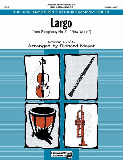 A. Dvo_ák: Largo from Symphony No. 9, New Wor, Sinfo (Pa+St)