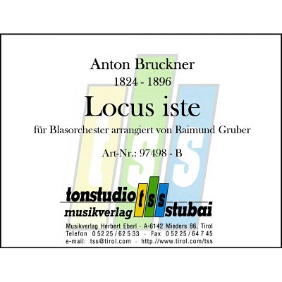 A. Bruckner: Locus iste, Blaso (DirBSt)