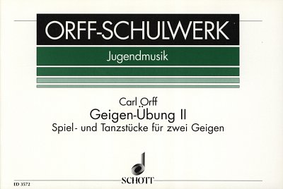C. Orff: Geigen-Übung Heft 2, 2Vl (Sppa)