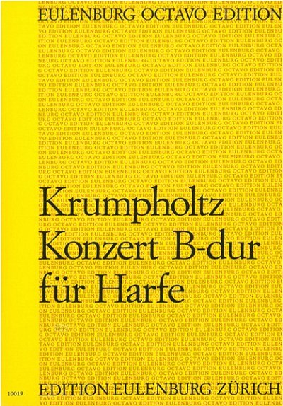 J.B. Krumpholtz: Konzert B-Dur op. 4/2, HrfOrch (Part.)