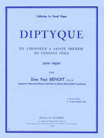 Diptyque en l'honneur de Sainte Thérèse, Org
