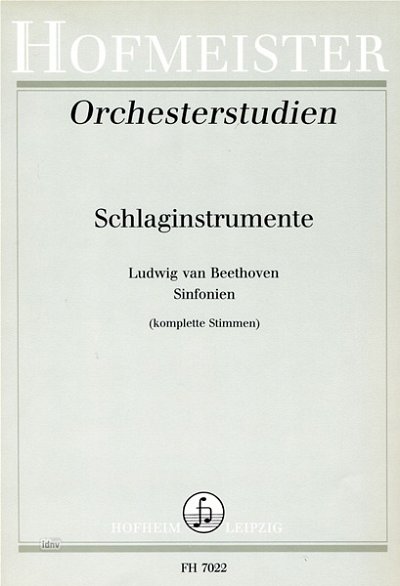 L. v. Beethoven: Orchesterstudien Schlaginstrumente