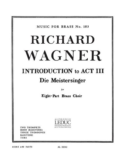R. Wagner: Introduction to Act 3 from "Die Meistersinger"