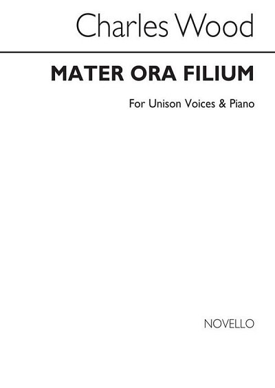 C. Wood: Mater Ora Filium, GesKlav (Chpa)