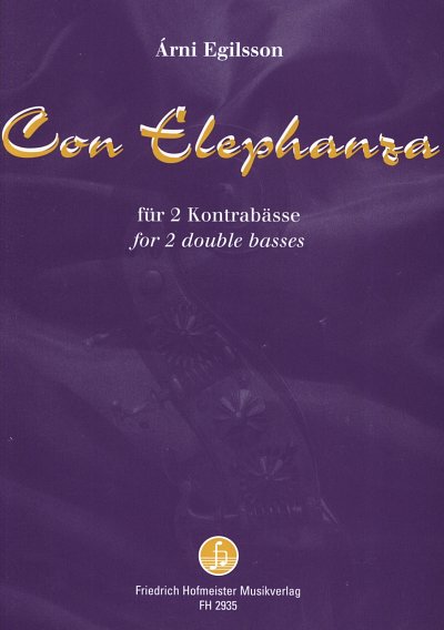 À. Egilsson: Con Elephanza für 2 Kontrabässe