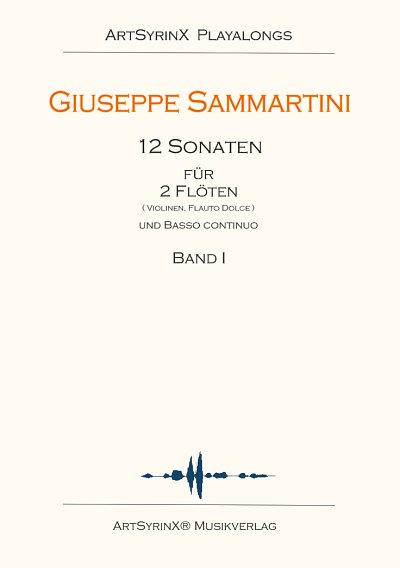 AQ: G. Sammartini: 12 Sonaten 1, 2FlKlav (2SppaCD) (B-Ware)
