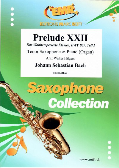 DL: J.S. Bach: Prelude XXII, TsaxKlavOrg