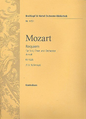 W.A. Mozart: Requiem d-moll KV 626, 4GesGchOrchO (KB)