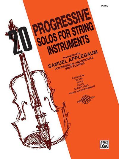S. Applebaum: 20 Progressive Solos for String Instrumen (Bu)
