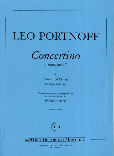 T. Butorac: Concertino a-Moll op. 18, VlKlav (KlavpaSt)