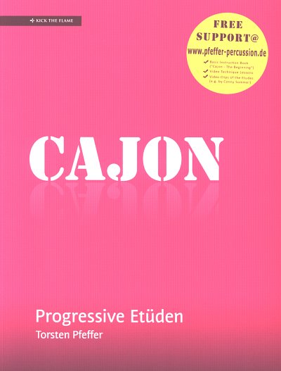 T. Pfeffer: Cajon - Progressive Etüden, Cajon (+Onl)