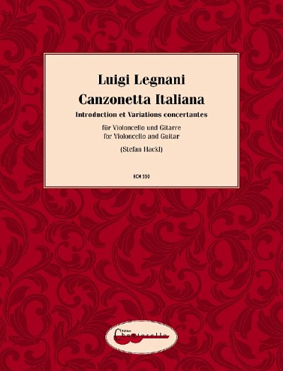 DL: L.R. Legnani: Canzonetta Italiana, VcGit (Pa+St)