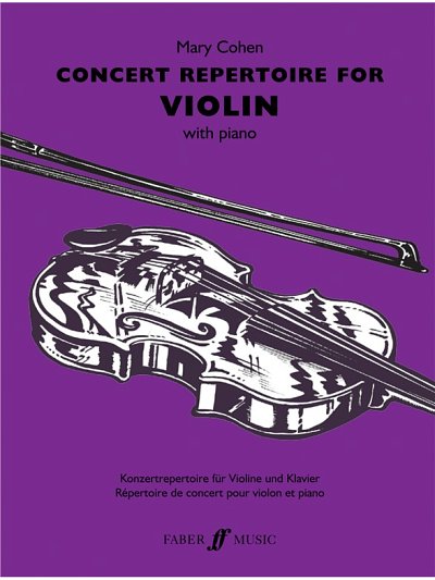 Répertoire de concert pour violon et piano