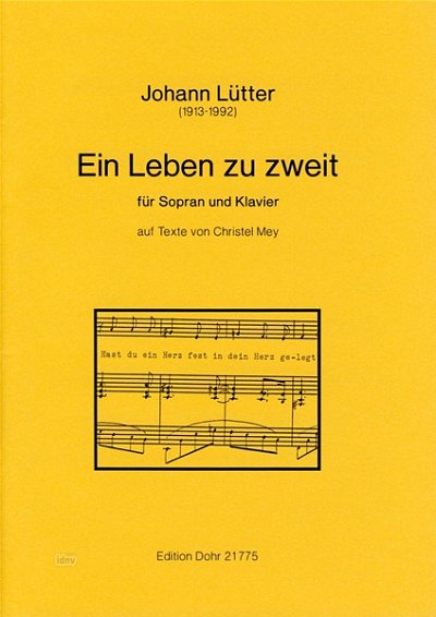 J. Lütter: Ein Leben zu zweit, GesSKlav (Part.)