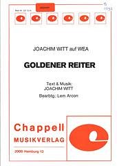 DL: J. Witt: Goldener Reiter, GesKlavGit