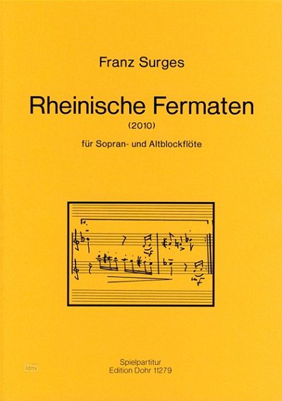 F. Surges: Rheinische Fermaten (Sppa)