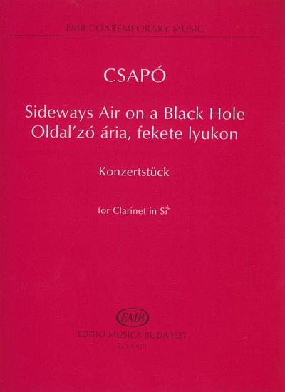G. Csapó: Sideways Air on a Black Hole, Klar(B)