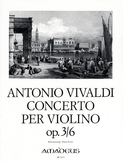 A. Vivaldi: Konzert a-Moll op.3,6, VlKlav (KA+St)