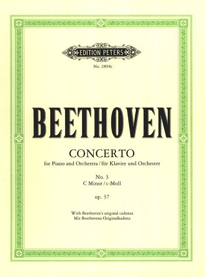 L. v. Beethoven: Klavierkonzert Nr. 3 c-Mo, 2Klav (KlavpaSt)