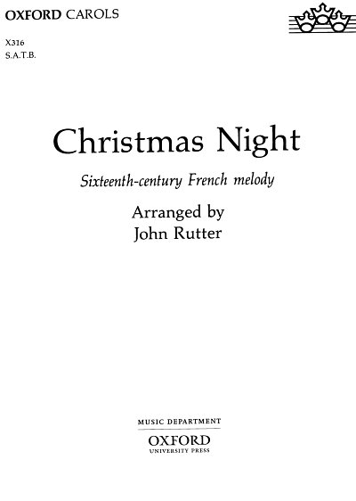J. Rutter: Christmas Night, GchKlav