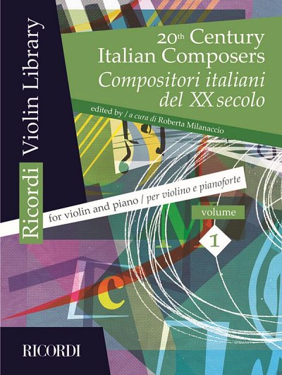 R. Milanaccio: 20th Century Italian Composers 1, VlKlav