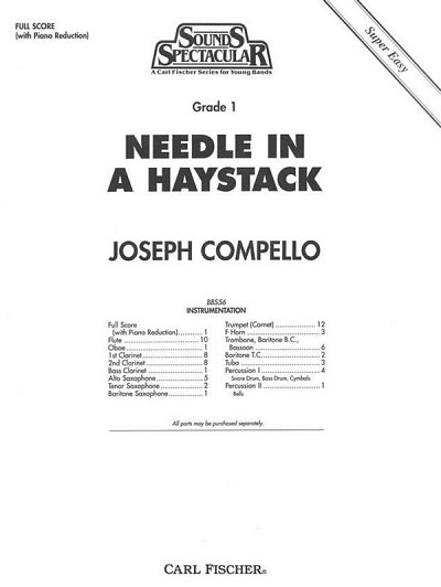 J. Compello: Needle In A Haystack, Blaso (Part.)