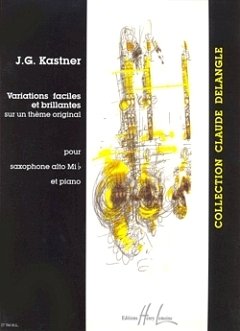 J. Kastner: Variations faciles et brill, ASaxKlav (KlavpaSt)