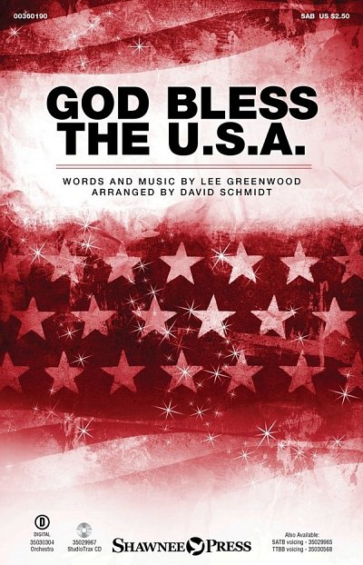 L. Greenwood: God Bless the U.S.A., Gch3Klav (Chpa)