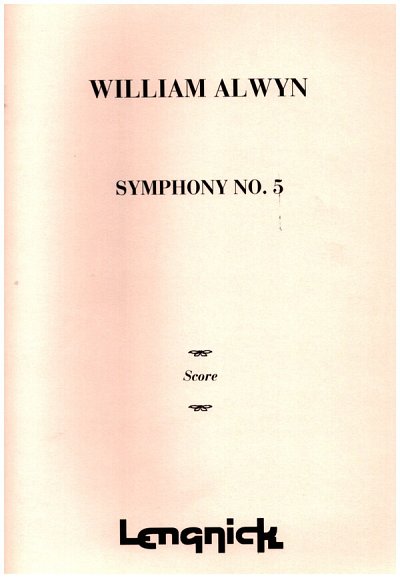 W. Alwyn: Symphony Nr 5 (Part.)