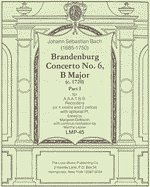 J.S. Bach: Brandenburg Concerto No. 6 in B Major Par (Pa+St)