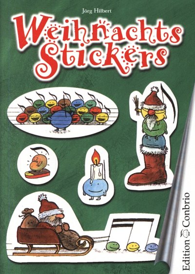 J. Hilbert: Weihnachts-Stickers (Z)
