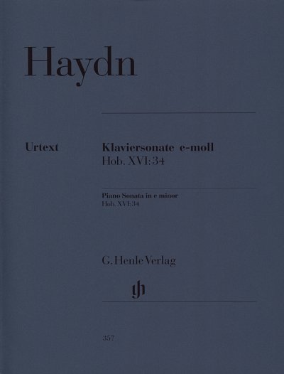 J. Haydn: Klaviersonate e-moll Hob. XVI: 34, Klav