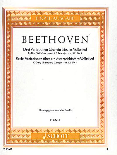 DL: L. v. Beethoven: Drei Variationen über ein irisches Vo, 