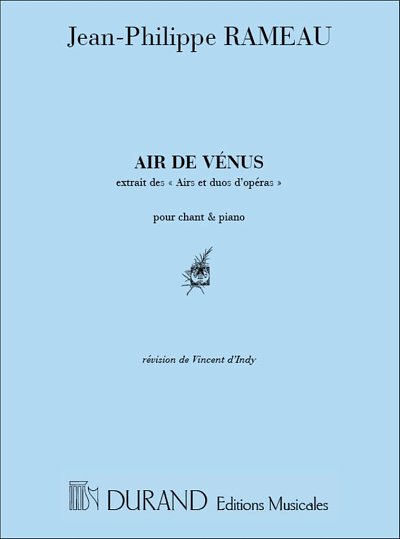 J.-P. Rameau: Air De Venus , GesKlav